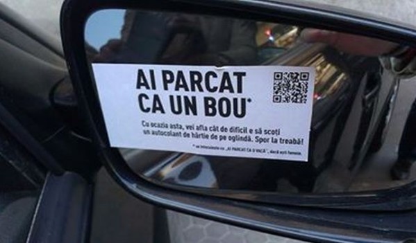 Ai parcat ca un bou! Ai parcat ca un bou!