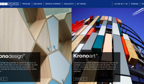Kronospan, o lume întreagă de posibilităţi de design… Kronospan, o lume întreagă de posibilităţi de design…