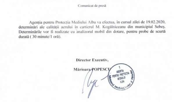 Poluare sau nu la Sebes? Laboratorul APM amplasat langa cel al Primariei Sebes. Poluare sau nu la Sebes? Laboratorul APM amplasat langa cel al Primariei Sebes.
